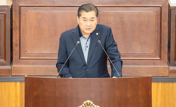 구미시의회 박세채 의원, 교통난 해소와 공시지가 현실화 촉구