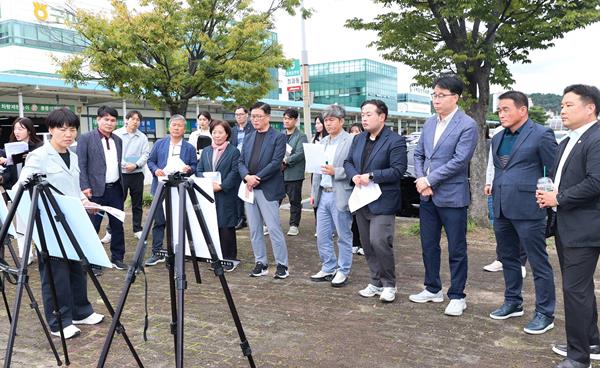 구미시의회 산업건설위원회, 구미농산물도매시장 시설 확인 점검
