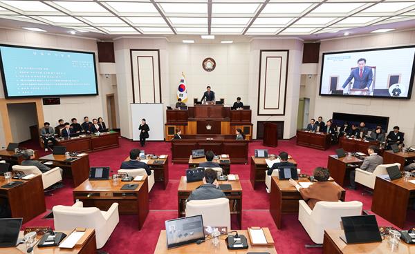 구미시의회 제293회 임시회, 2026 구미시 주요업무계획 청취