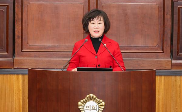 구미시의회 이정희 의원, 구미시 공공행사에 ESG가치 도입 제안