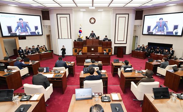 구미시의회 결산검사위원 선임 구미시 세입 세출 송곳 검증 등 24건 안건 처리