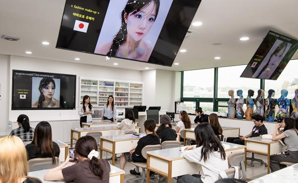 영진전문대 뷰티융합과 일본·중국·대만 등 유학생, 작품 품평회 호평