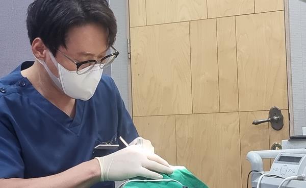 시지엠치과칼럼. 큐레이 형광검사로 치아균열 진단 충치의 치과 치료 
