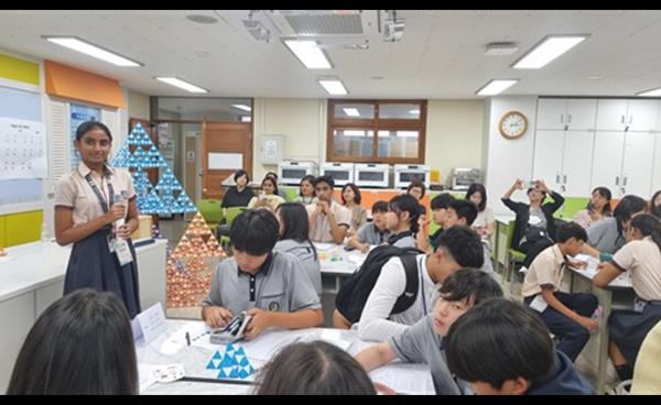파주 국제교류 거점학교, 인도 학생 초청 교육과정 연계 프로그램 운영
