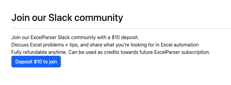 Join Slack Community screenshot