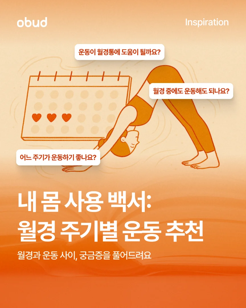 월결 주기별 운동 추천