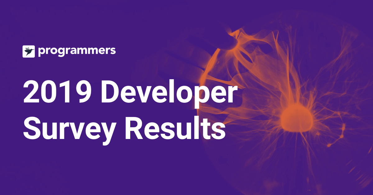 2019 개발자 설문조사 리포트