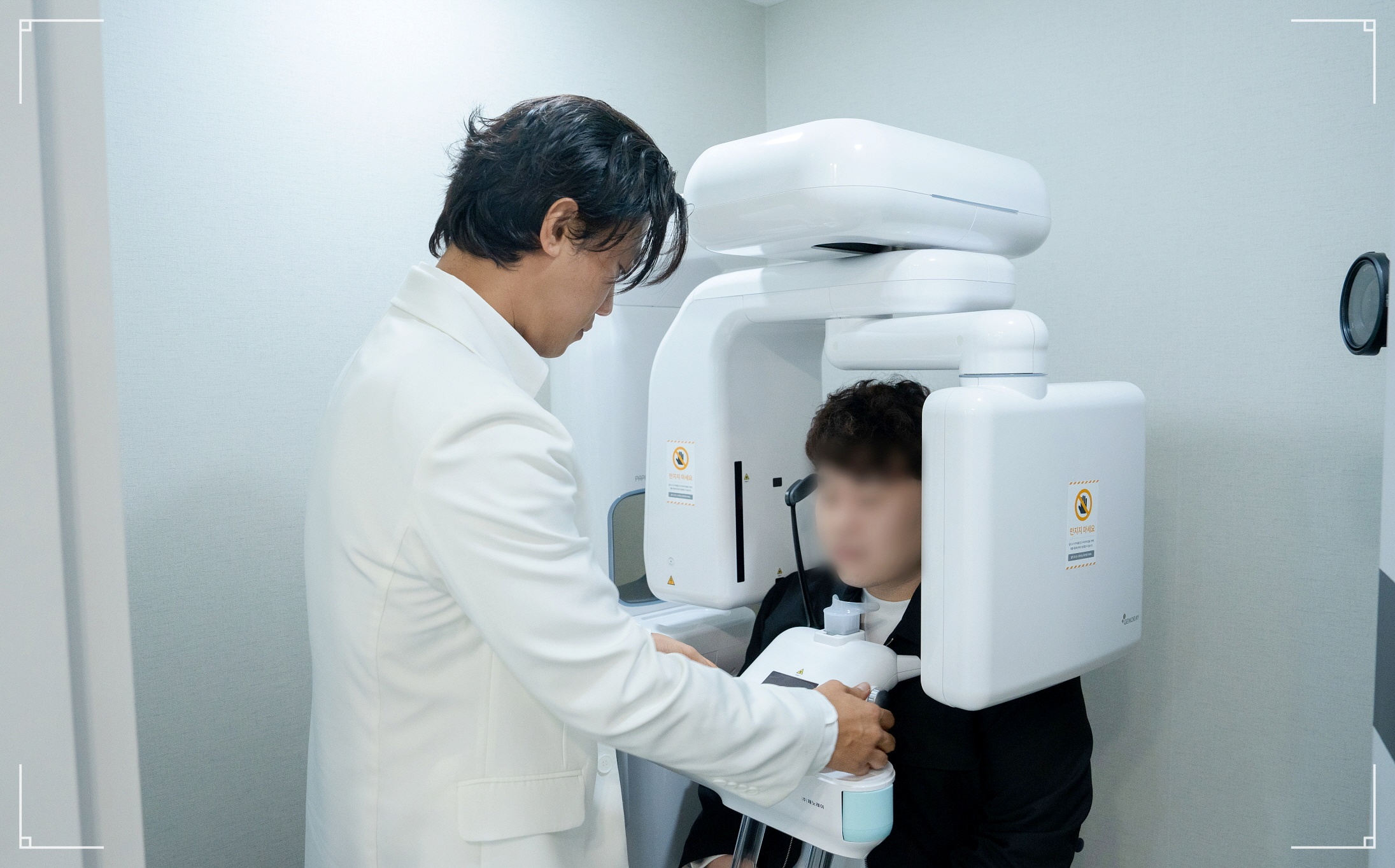 이석증 이비인후과 압구정현대이비인후과 CT 검사 장면