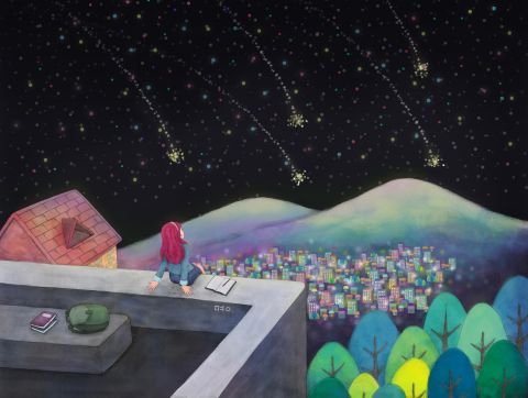 그날의 밤하늘