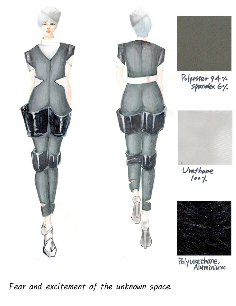 BA London College of Fashion - University of the Arts London  합격 S H LEE _ Fashion Design