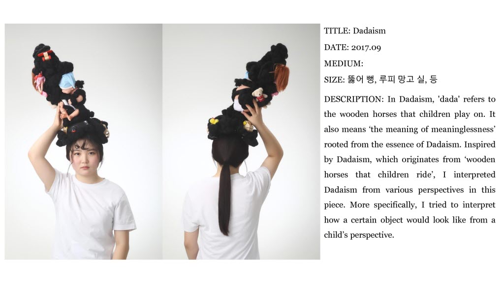 kingston University, London College of Fashion- University of the Arts London 합격 H Y Jang _Fashion Design Foundation