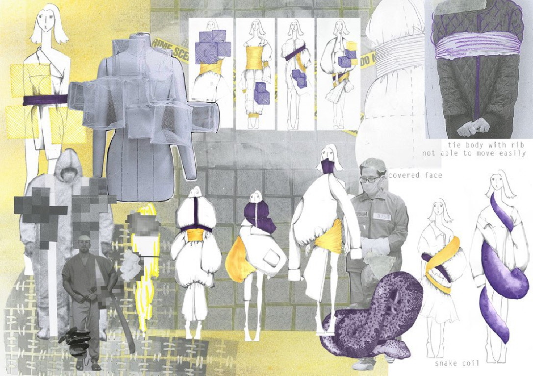 (영국) London College of Fashion, Kingston Univ. 합격 H I Jo _ BA (Hons) Fashion Design