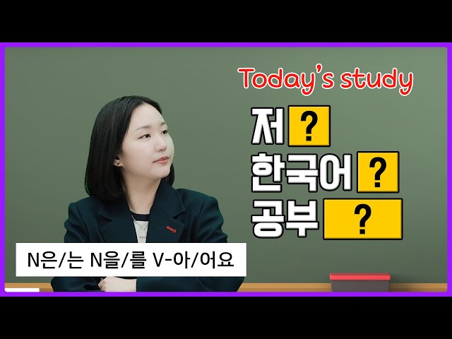 [N은/는 N을/를 V-아/어요] Master Korean Grammar the Easy Way! 🇰🇷✨