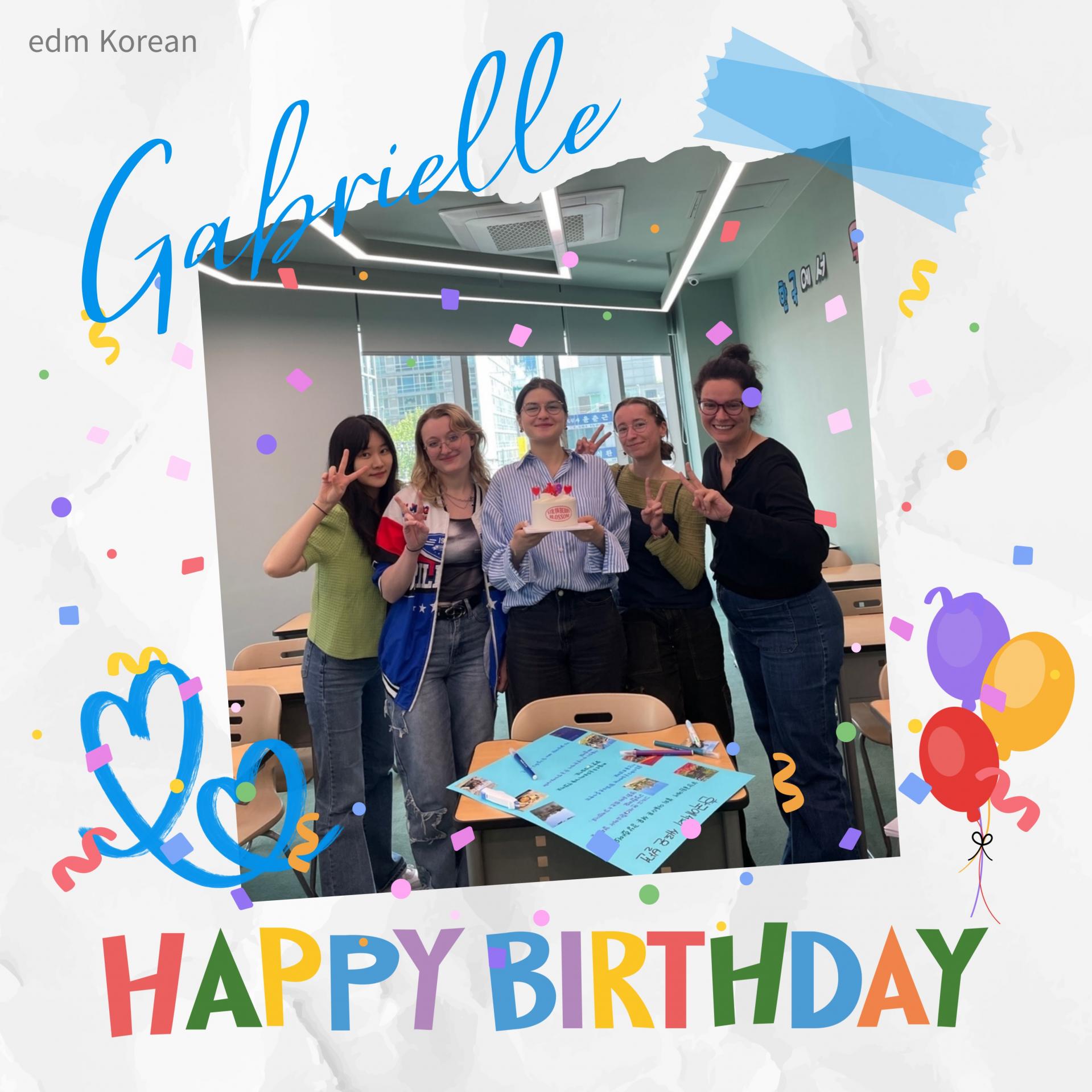 Happy Birthday with edm Korean :D [생일축하합니다!!]