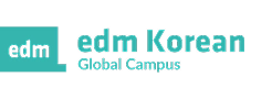 edm Korean Global Campus 標誌