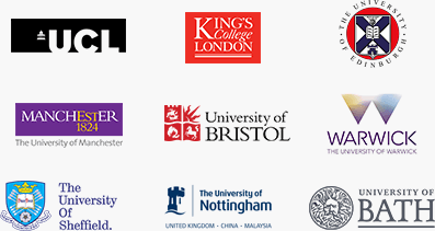 UCL/KINGS/MANCHESTER/BRISTOL/WARWICK/Sheffield/Nottingham/BATH 대학 로고