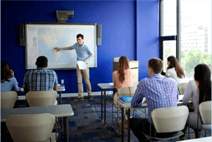 카플란 하이어 에듀케이션 아카데미 수업모습