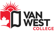 VanWest College 로고
