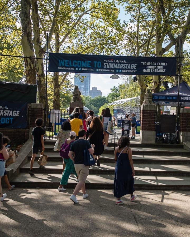 Summerstage in Central Park
