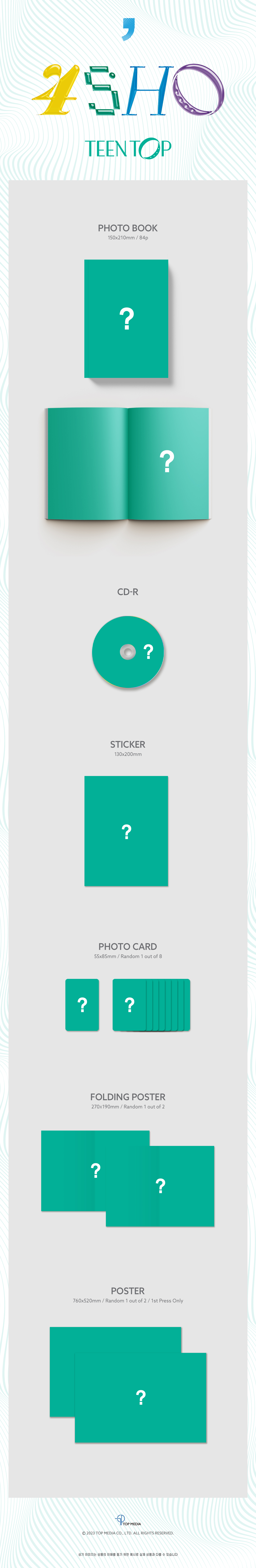 TEEN TOP  4SHO PHOTO BOOK Ver
