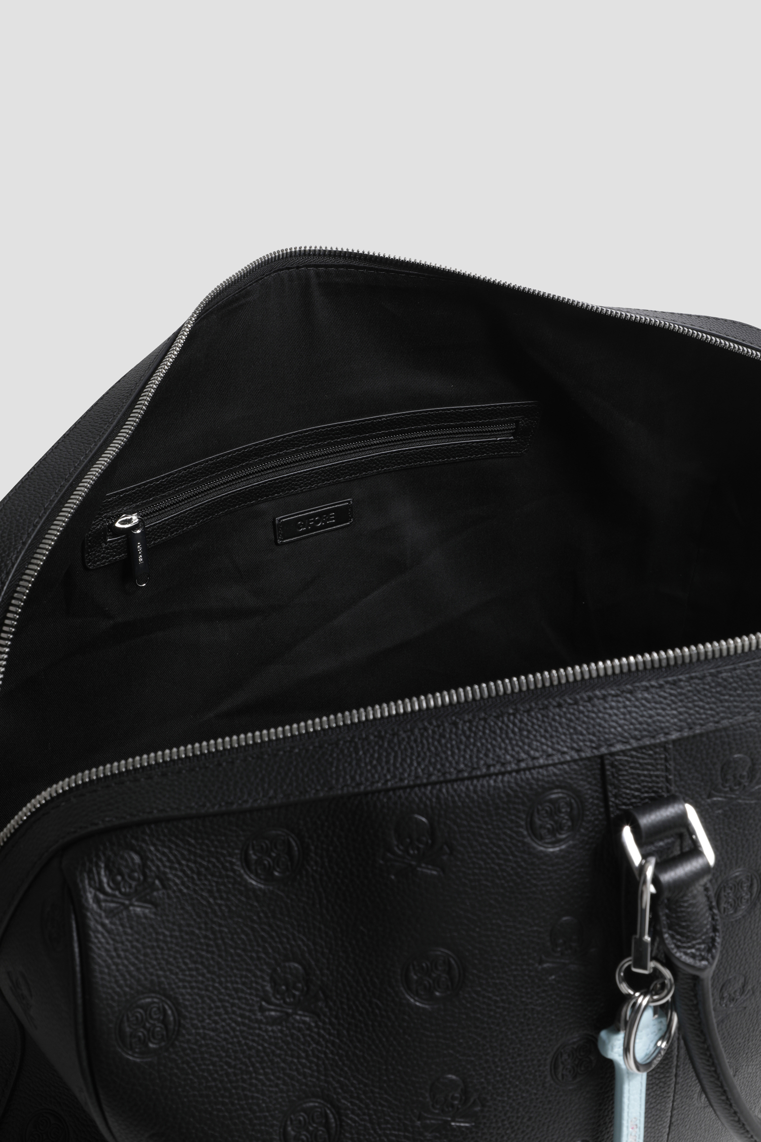 EMBOSSED SKULL & TEES LEATHER WEEKENDER(UNISEX)_G/FORE