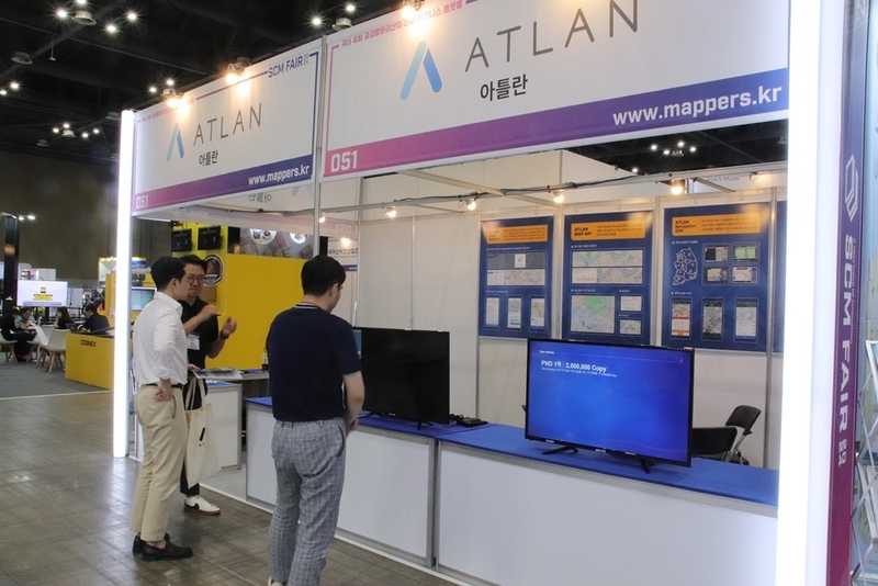 [SCM FAIR 2024] 내비 ‘아틀란’ 제조사 맵퍼스, 대규모 GIS 통해 운송 혁신 도장 ‘꽝’