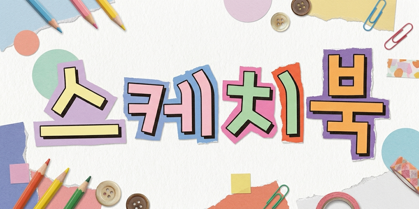다람쥐 [ 스케치북 ]에 타고파 - 바리 | 산돌구름 글자놀이 이벤트