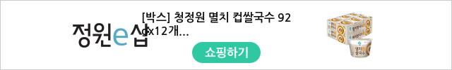 [박스] 청정원 멸치 컵쌀국수 92gx12개