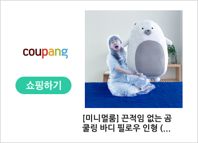 [미니멀룸] 끈적임 없는 곰 쿨링 바디 필로우 인형 (냉감소재원단)