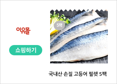국내산 손질 고등어 필렛 5팩