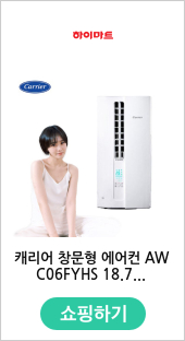 캐리어 창문형 에어컨 AWC06FYHS 18.7㎡