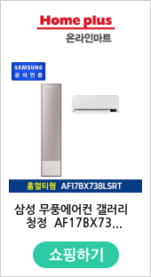 삼성 무풍에어컨 갤러리  청정  AF17BX738LSRT (56.9 ㎡ + 18.7 ㎡)