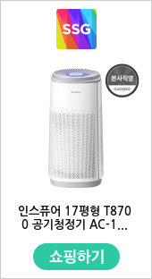 인스퓨어 17평형 T8700 공기청정기 AC-17T20FWH - SSG.COM