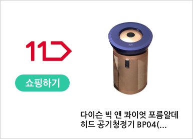 다이슨 빅 앤 콰이엇 포름알데히드 공기청정기 BP04(블루/골드) / 정품 / L