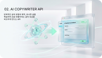 AI Copywriter API 화면