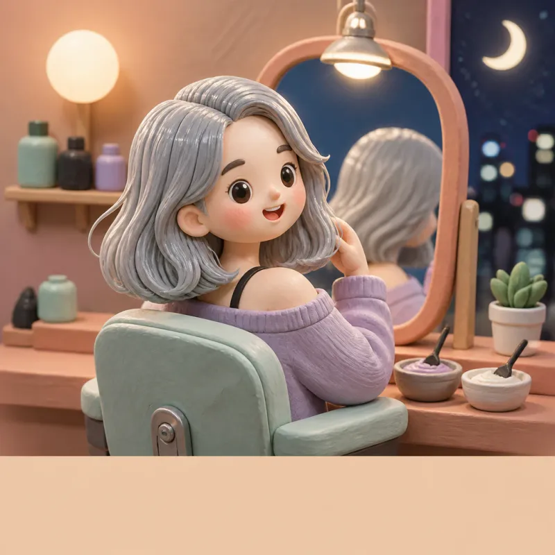 은발