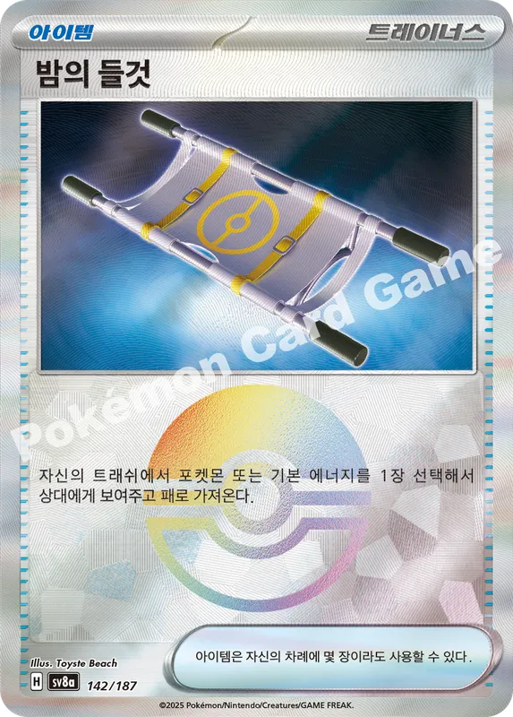 밤의 들것