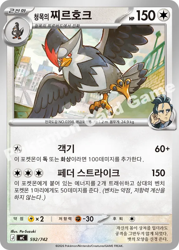 청목의 찌르호크