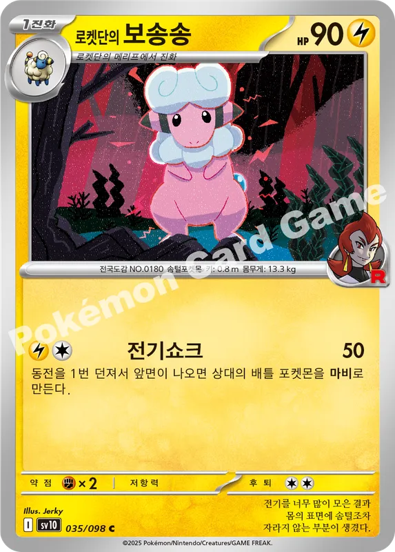로켓단의 보송송