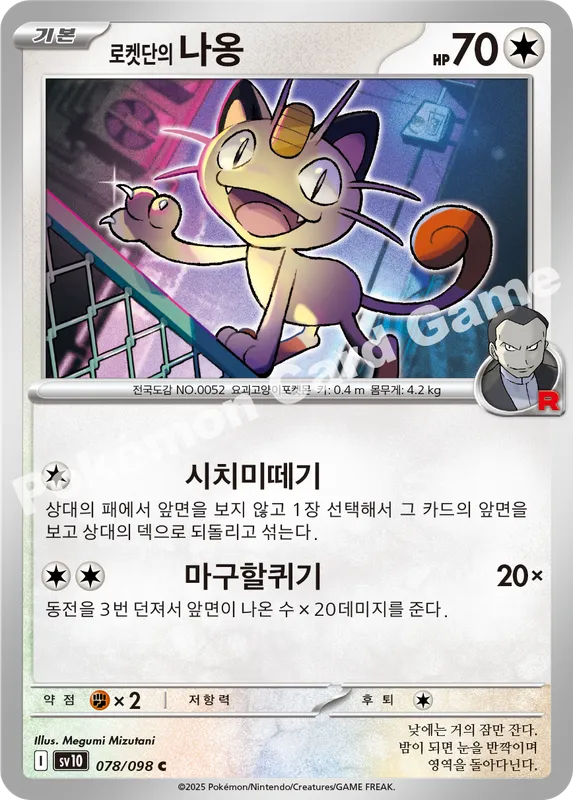 로켓단의 나옹
