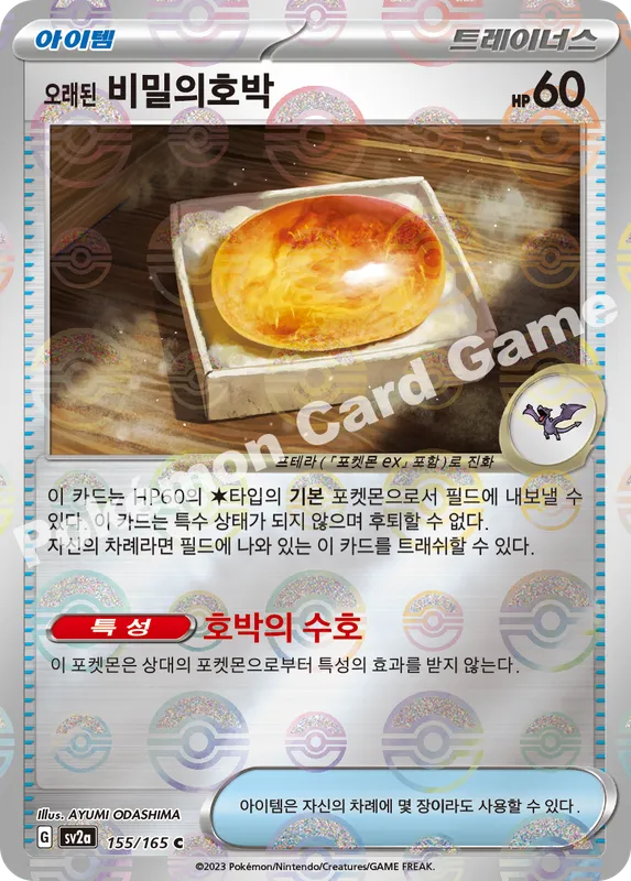 오래된 비밀의호박