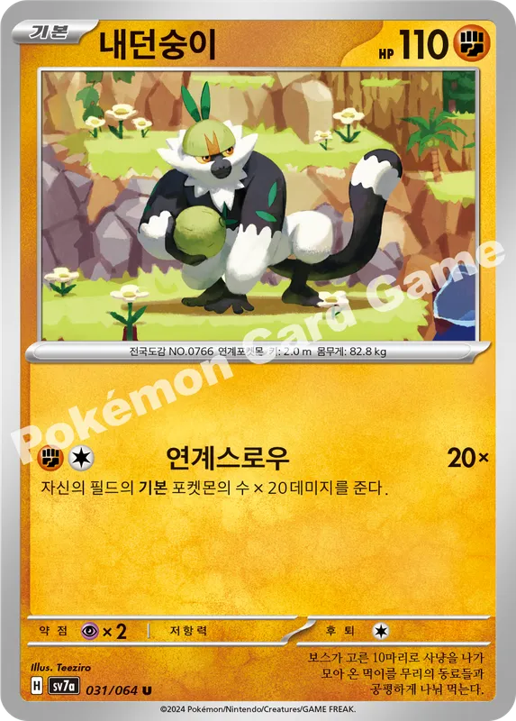 내던숭이