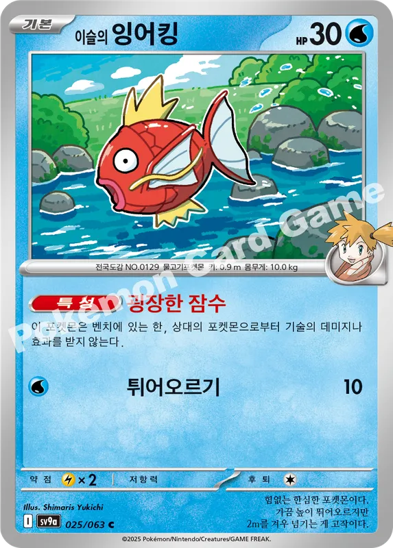 이슬의 잉어킹