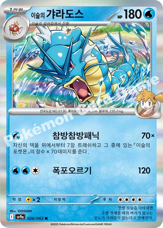이슬의 갸라도스