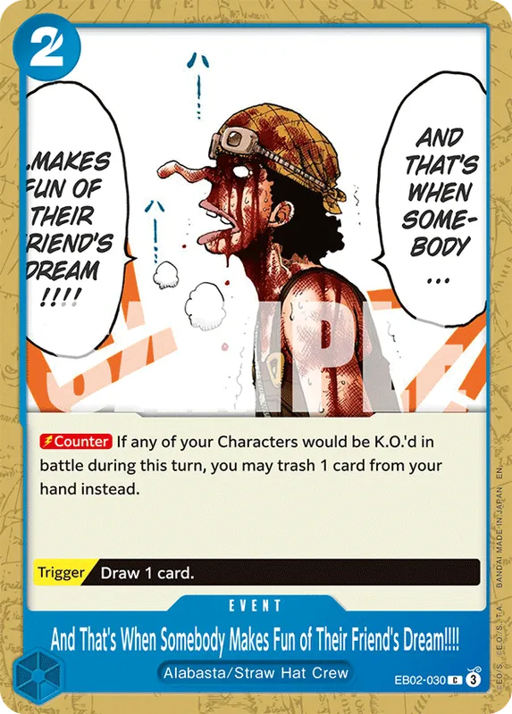 And That's When Somebody Makes Fun of Their Friend's Dream!!!!