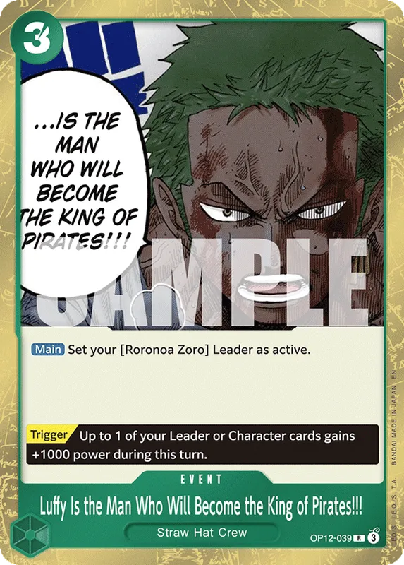 Luffy Is the Man Who Will Become the King of Pirates!!!