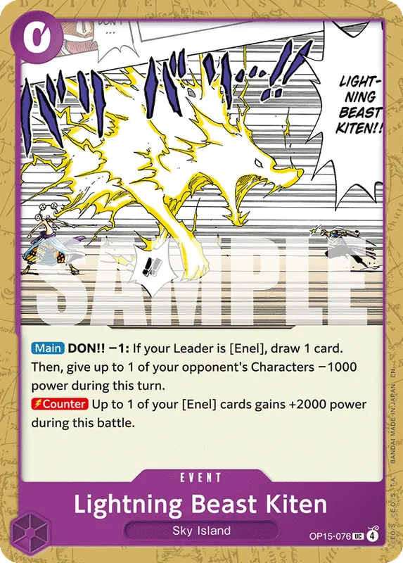 Lightning Beast Kiten