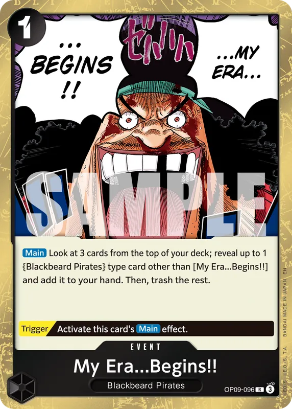 My Era...Begins!!