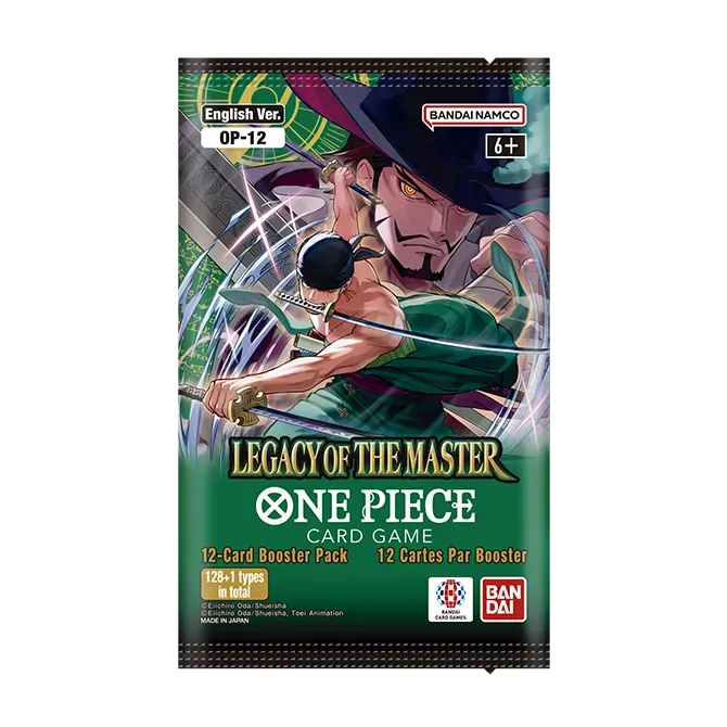 BOOSTER PACK -LEGACY OF THE MASTER- [OP-12]