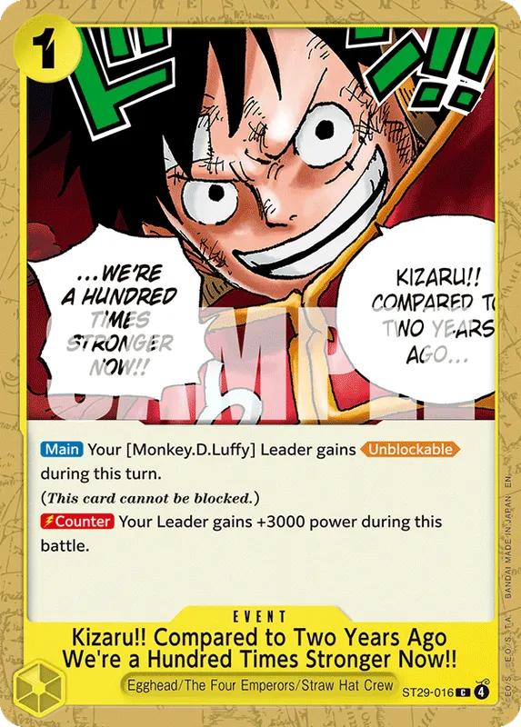 Kizaru!! Compared to Two Years Ago We're a Hundred Times Stronger Now!!